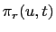 $\pi_r(u,t)$